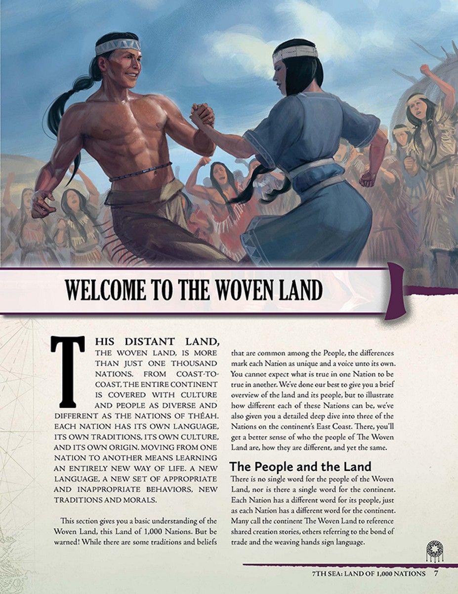 7th Sea RPG: Land Of 1000 Nations