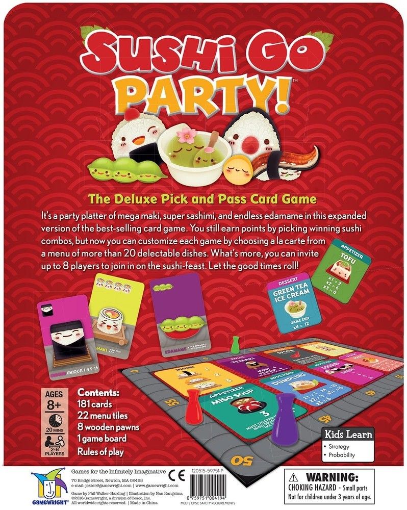 Sushi Go Party
