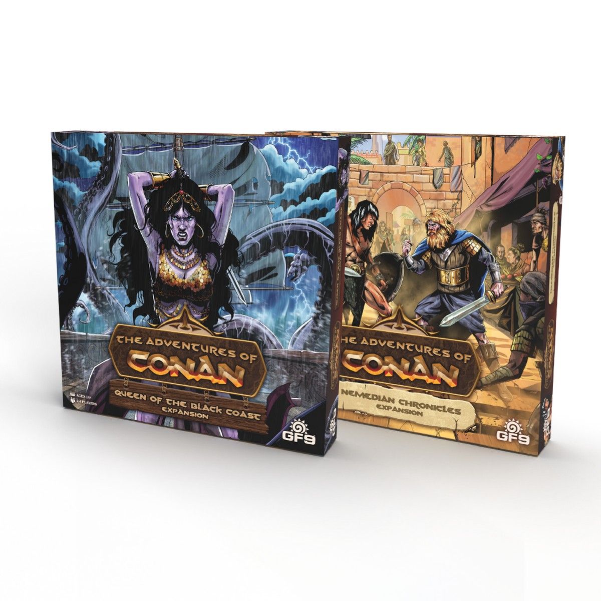 The Adventures of Conan: Nemedian Chronicles and Queen of the Black Coast