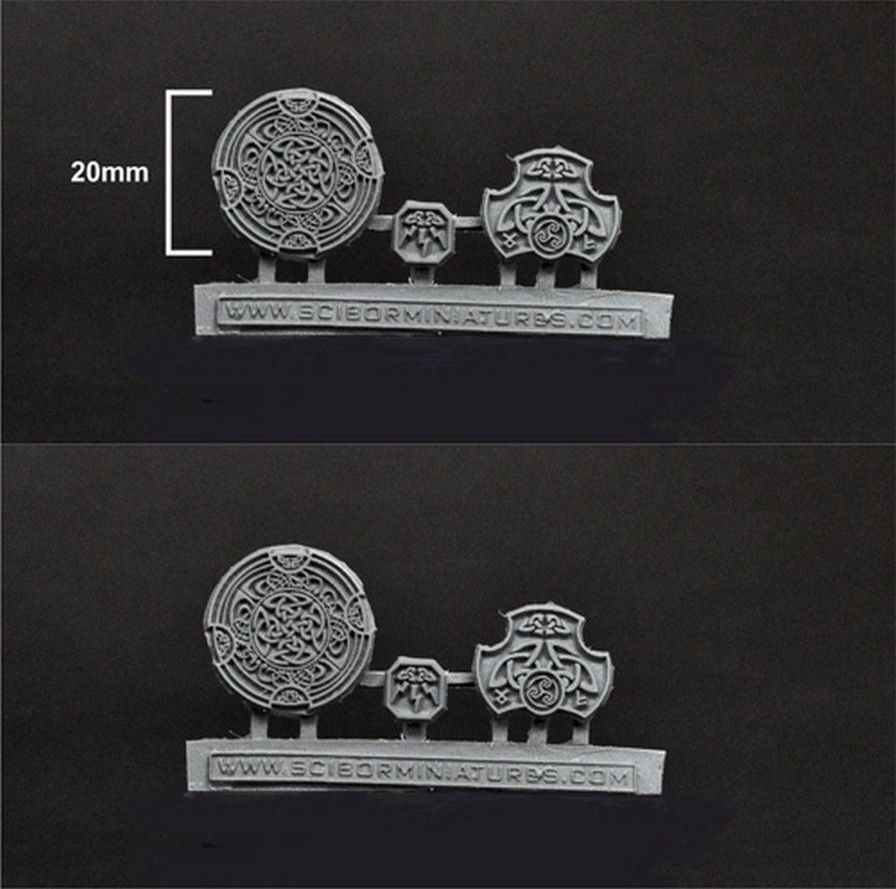 Dwarven Decorated Plates No 2