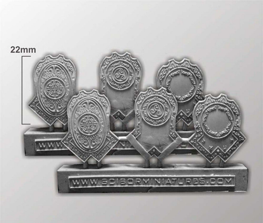 Dwarven Veterans Shields Set 2