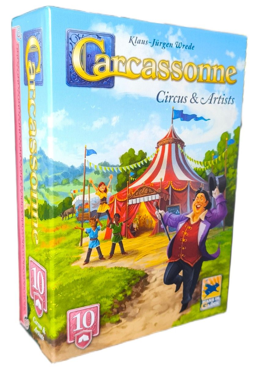 Carcassonne: Circus & Artist - Expansion 10 2025)