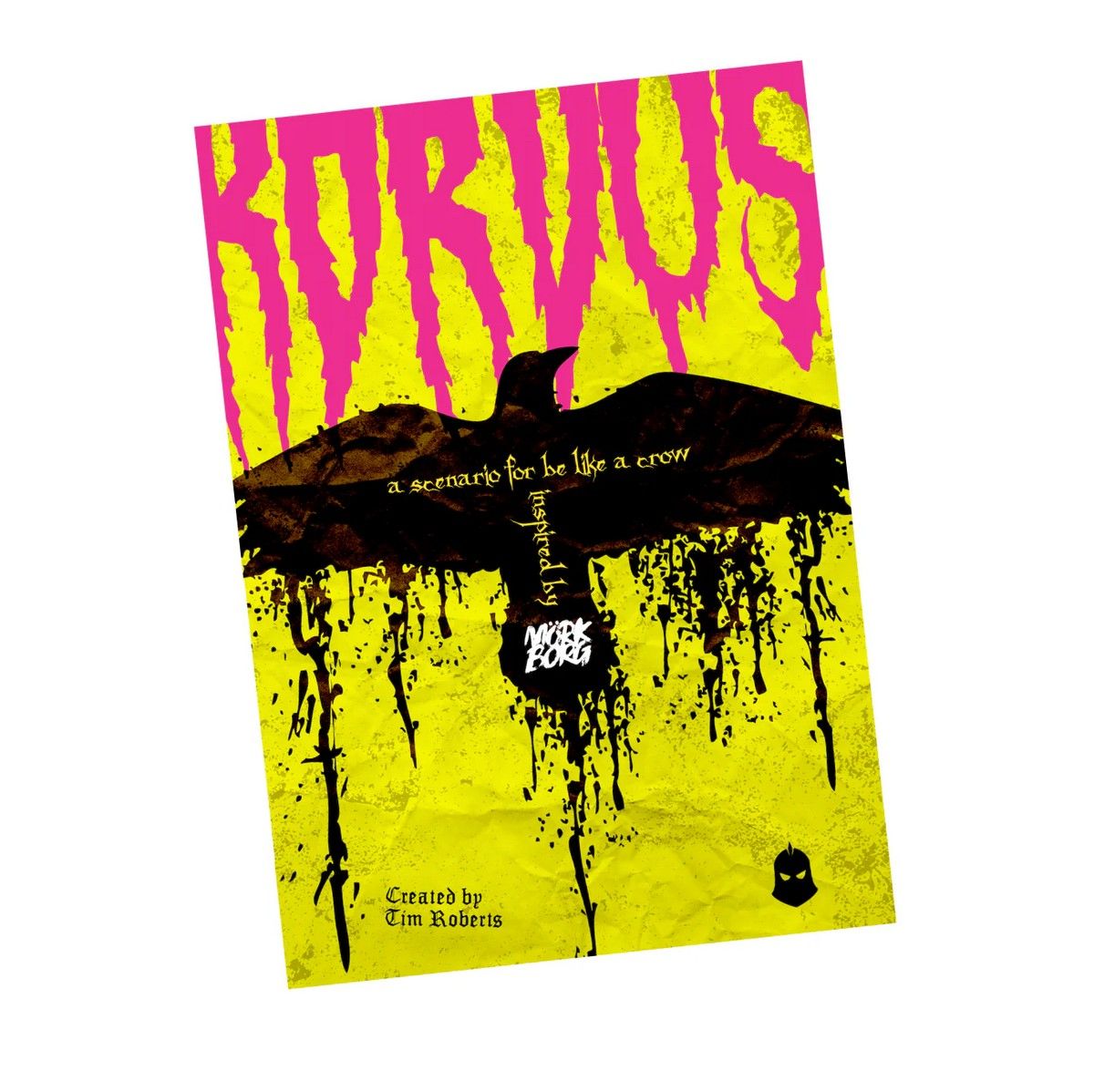 Be Like A Crow Solo RPG: Korvus - Mork Borg Inspired Scenario