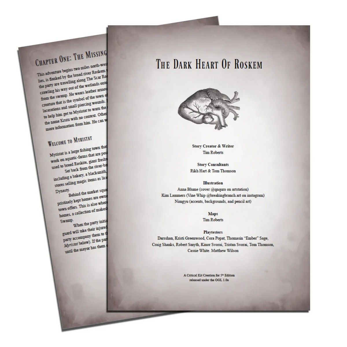 The Dark Heart of Roskem - 5E One-Shot Adventure