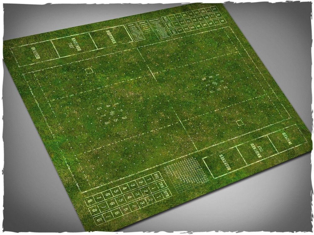 Blood Bowl Pitch - Grass Theme Mousepad Games Mat