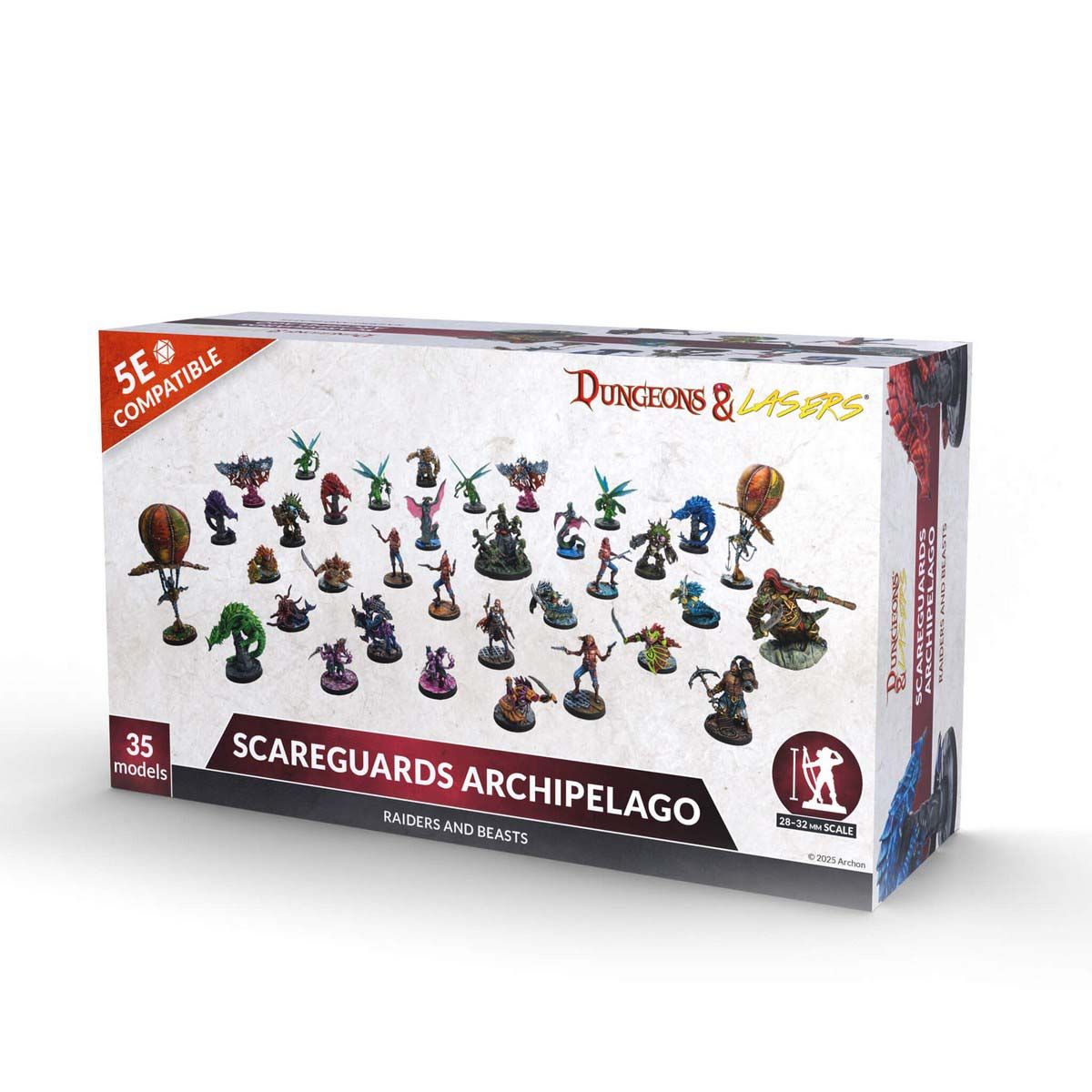 Raiders and Beasts of Scareguards Archipelago - Dungeons & Lasers