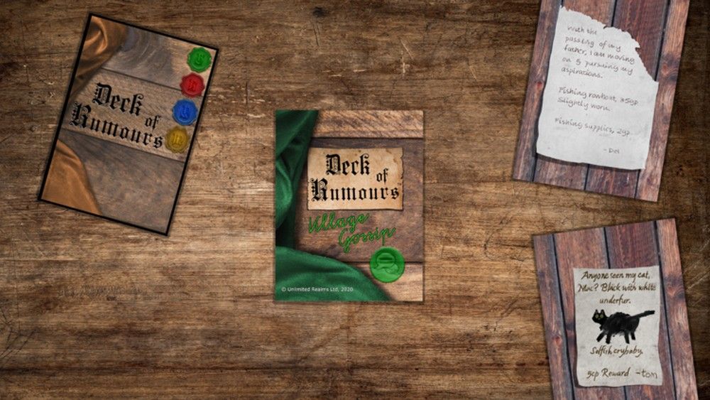 Deck of Rumours: Village Gossip
