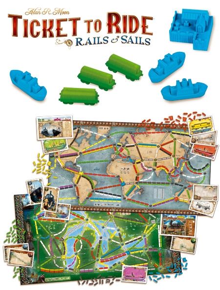 Ticket to Ride - Rails & Sails