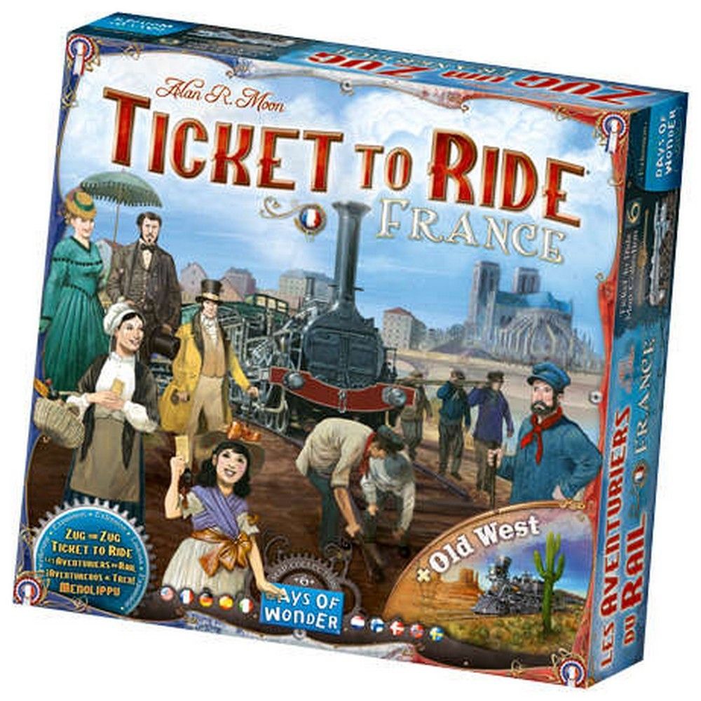 Ticket To Ride France & Old West: Map Collection