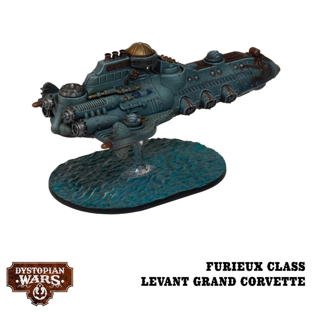 Dystopian Wars: Vauban Battlefleet Set