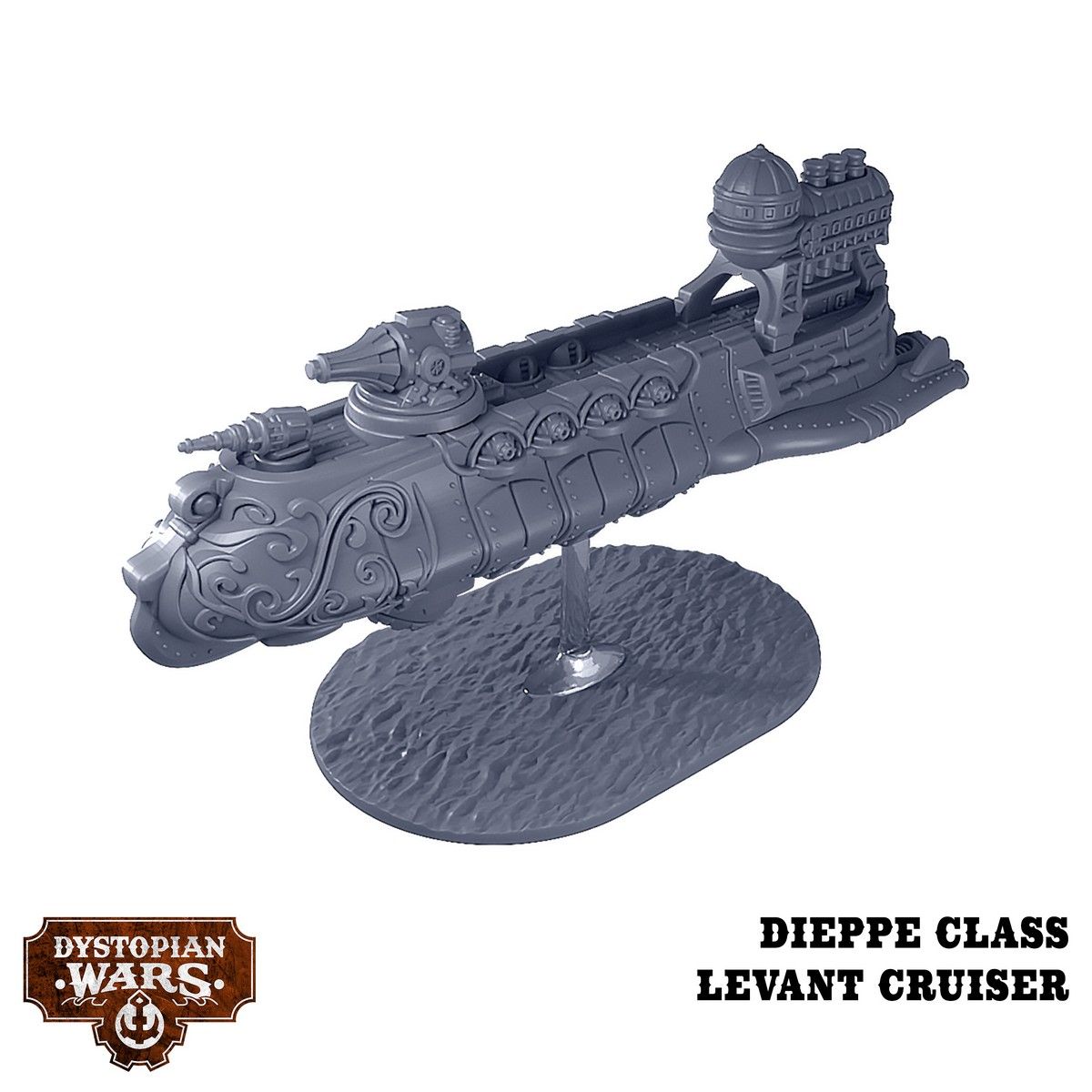 Dystopian Wars: Vauban Battlefleet Set