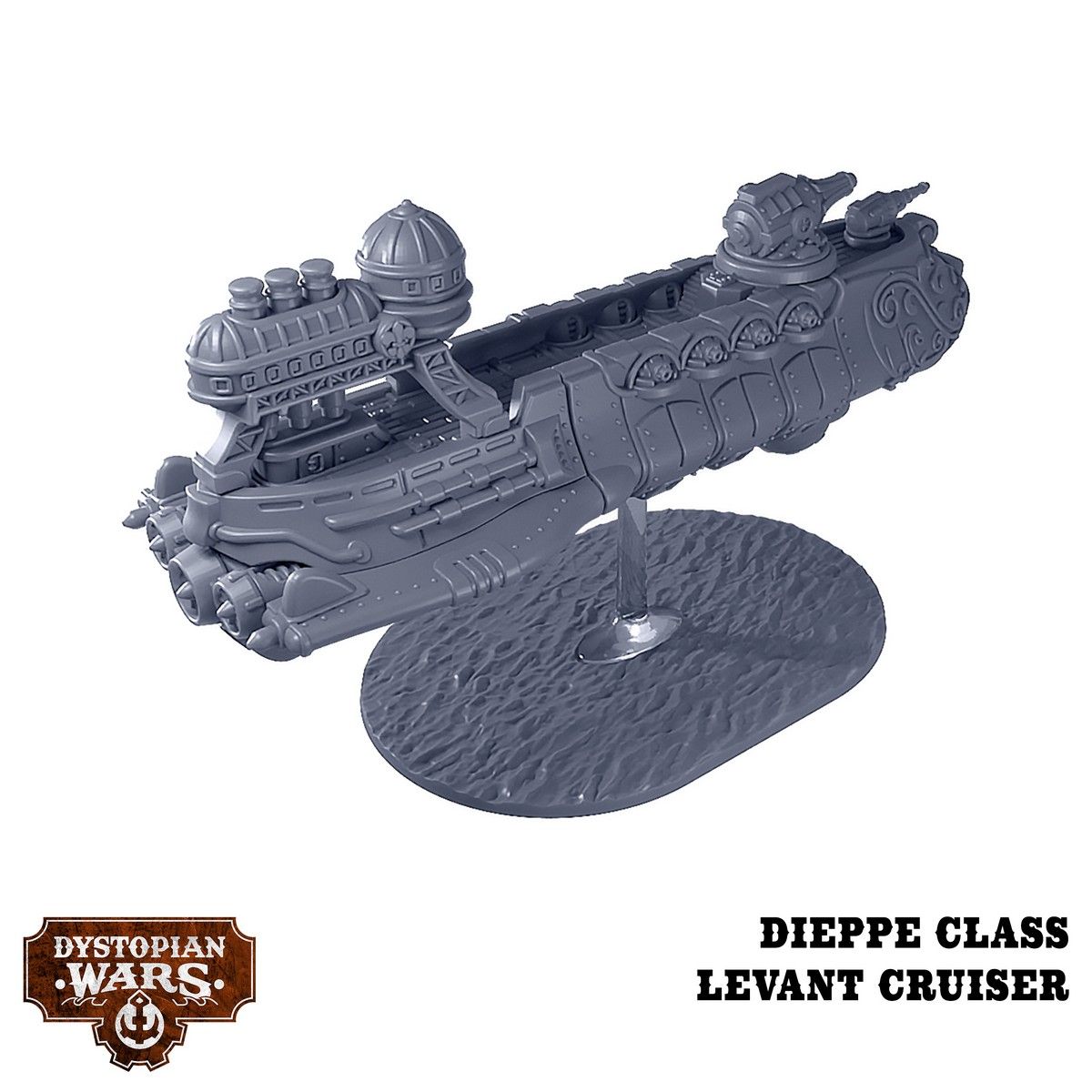 Dystopian Wars: Vauban Battlefleet Set