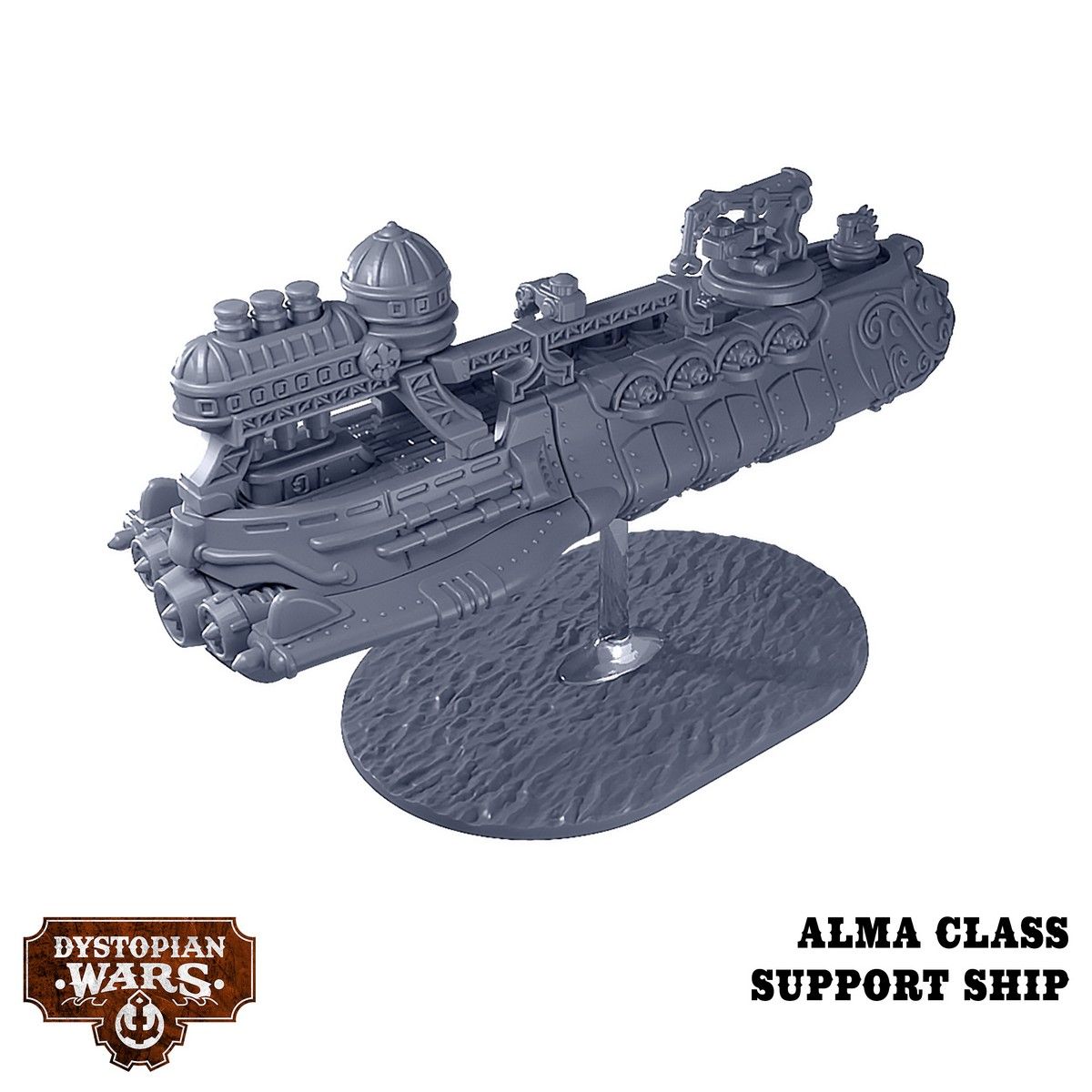 Dystopian Wars: Vauban Battlefleet Set