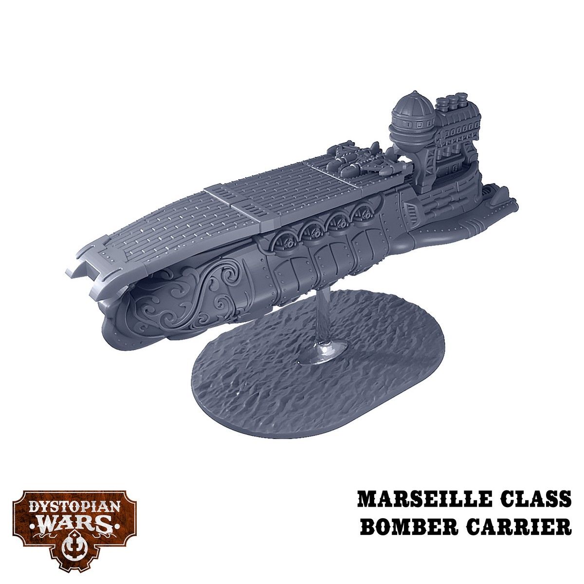 Dystopian Wars: Vauban Battlefleet Set