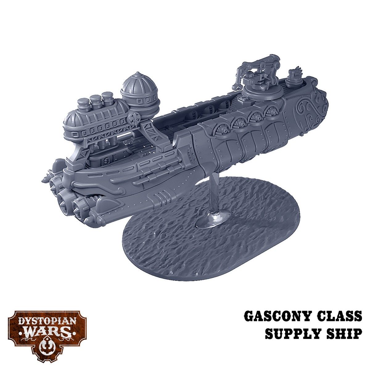 Dystopian Wars: Vauban Battlefleet Set