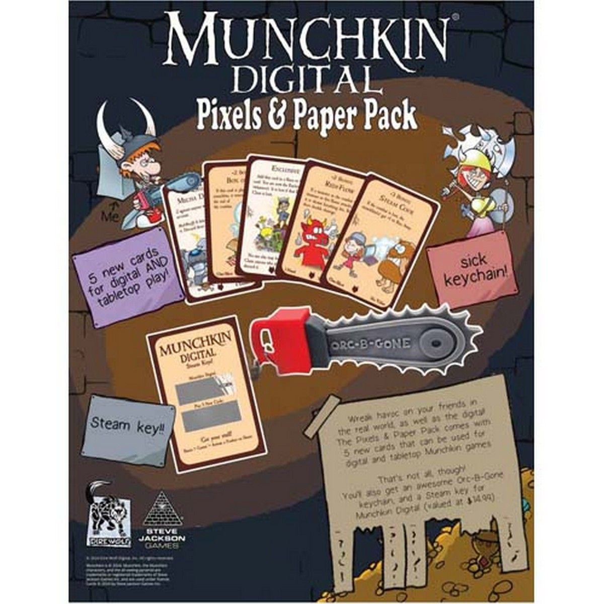 Munchkin Digital: Pixels and Paper Pack