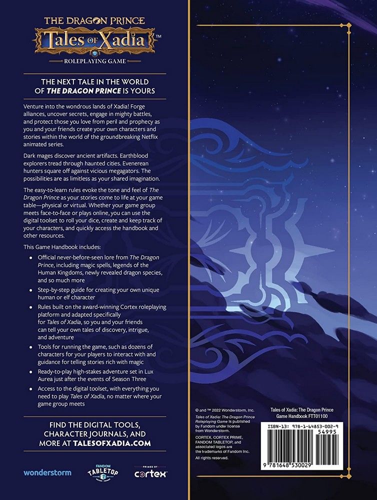 Tales of Xadia: The Dragon Prince RPG