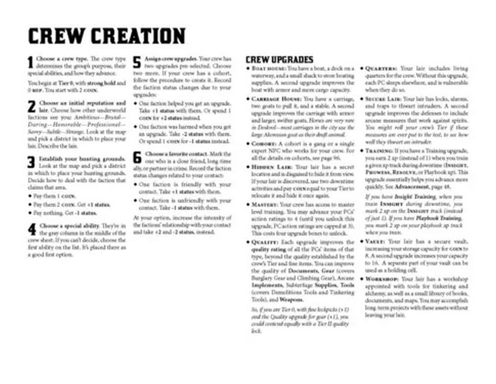 Blades In The Dark RPG