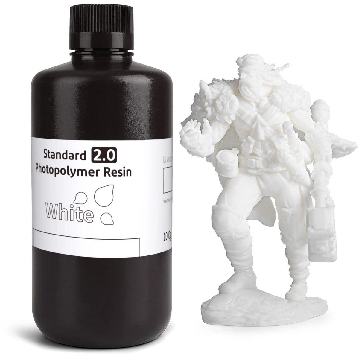 ELEGOO Standard Resin 20 1000g - White