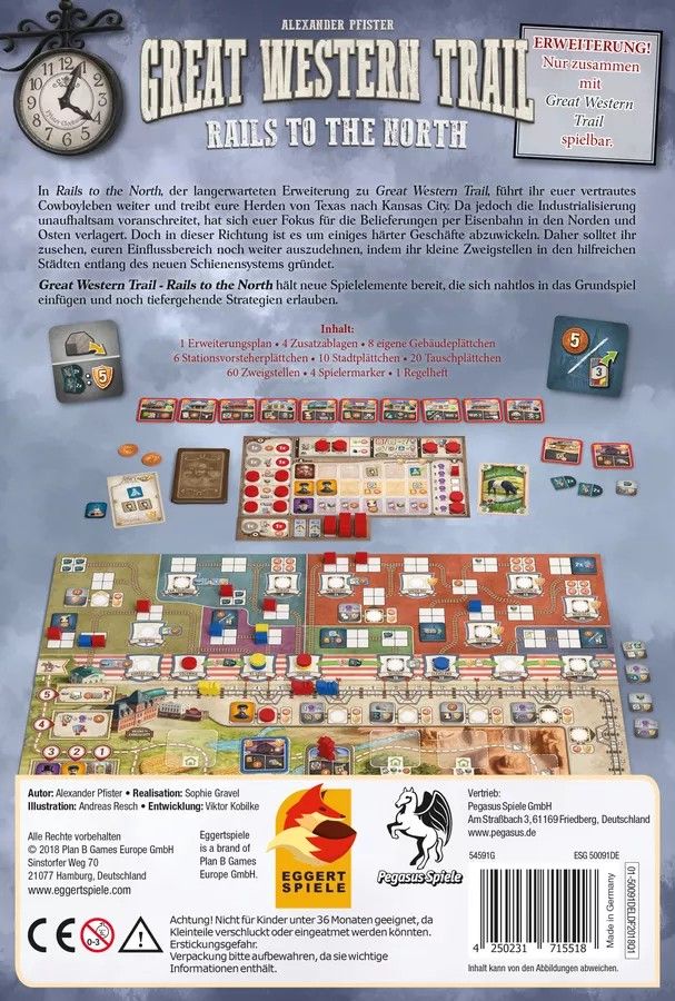 Rails to the North - Great Western Trail 2nd Ed