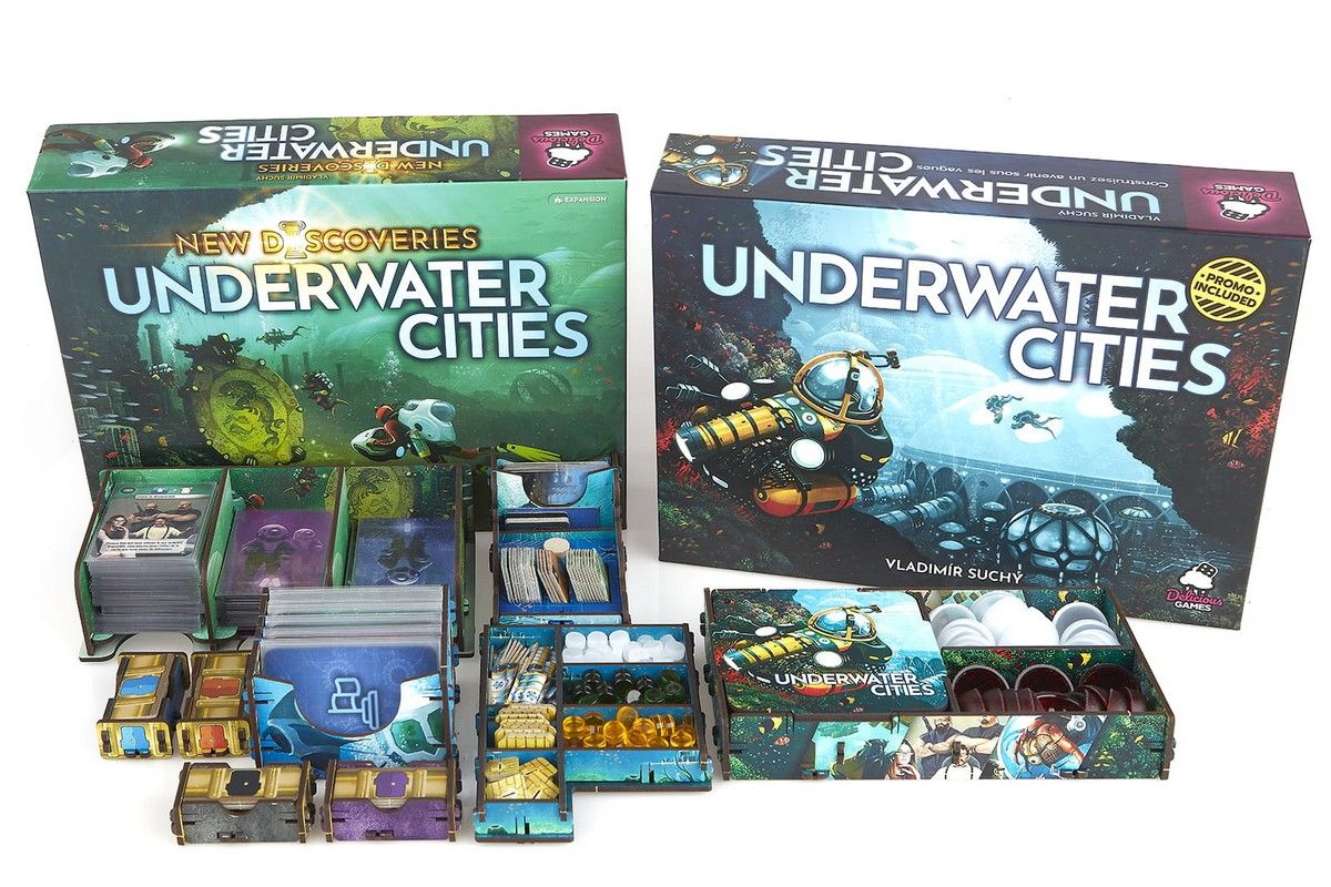 Underwater Cities & Expansion - e-Raptor Colourful Insert