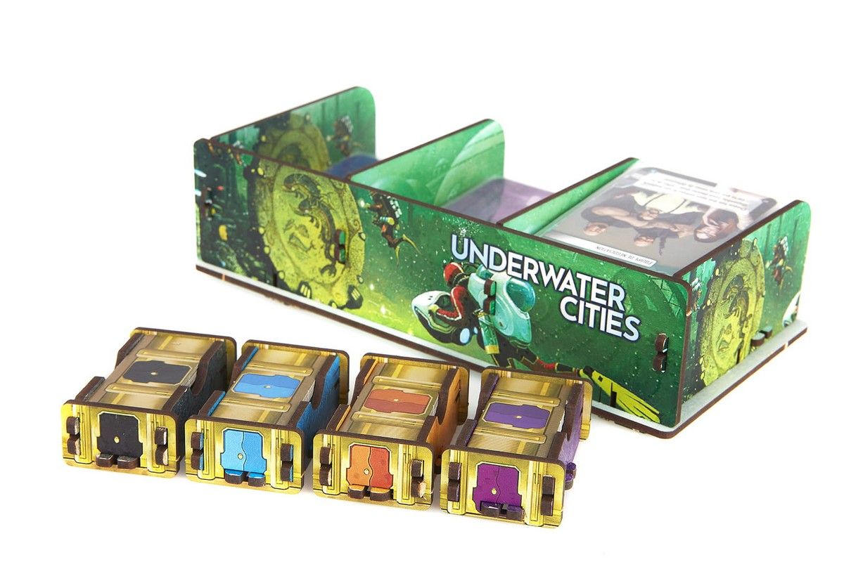 Underwater Cities & Expansion - e-Raptor Colourful Insert