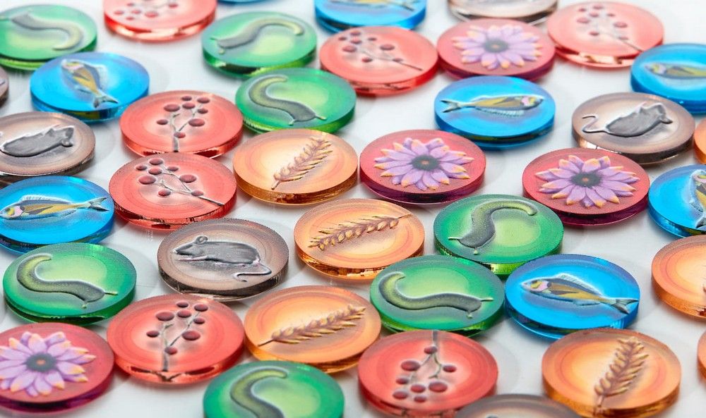 Wingspan & Expansions - e-Raptor Token Set