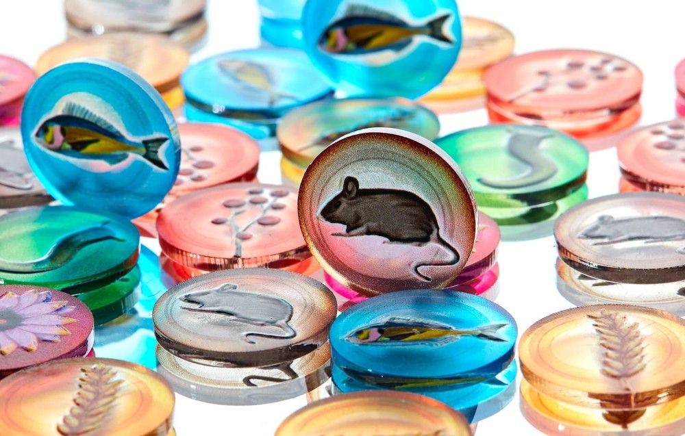 Wingspan & Expansions - e-Raptor Token Set