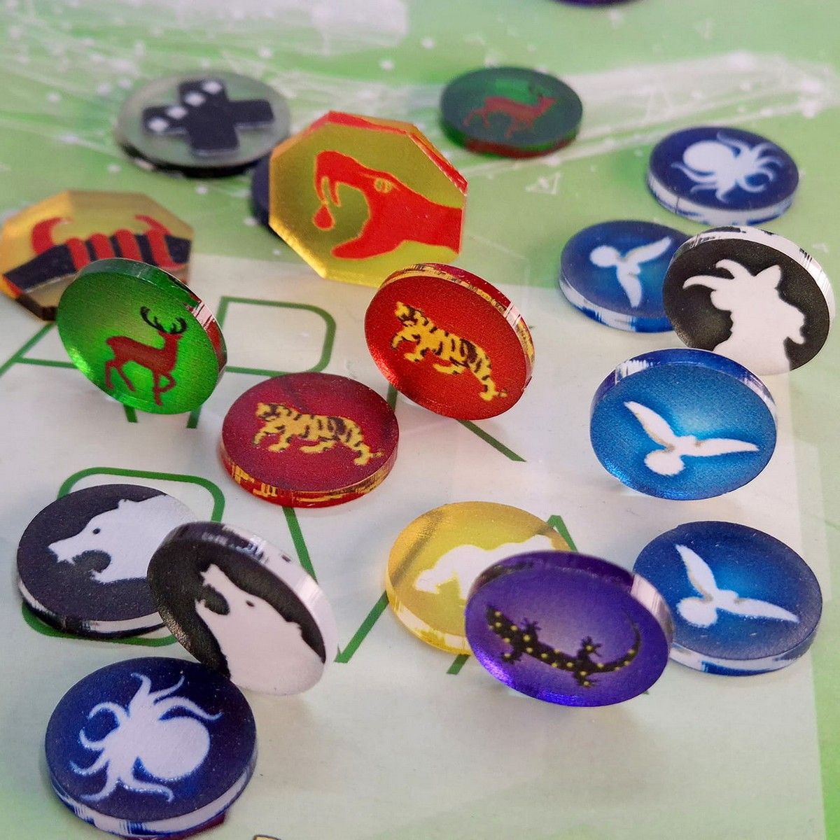 Ark Nova - e-Raptor Token Set