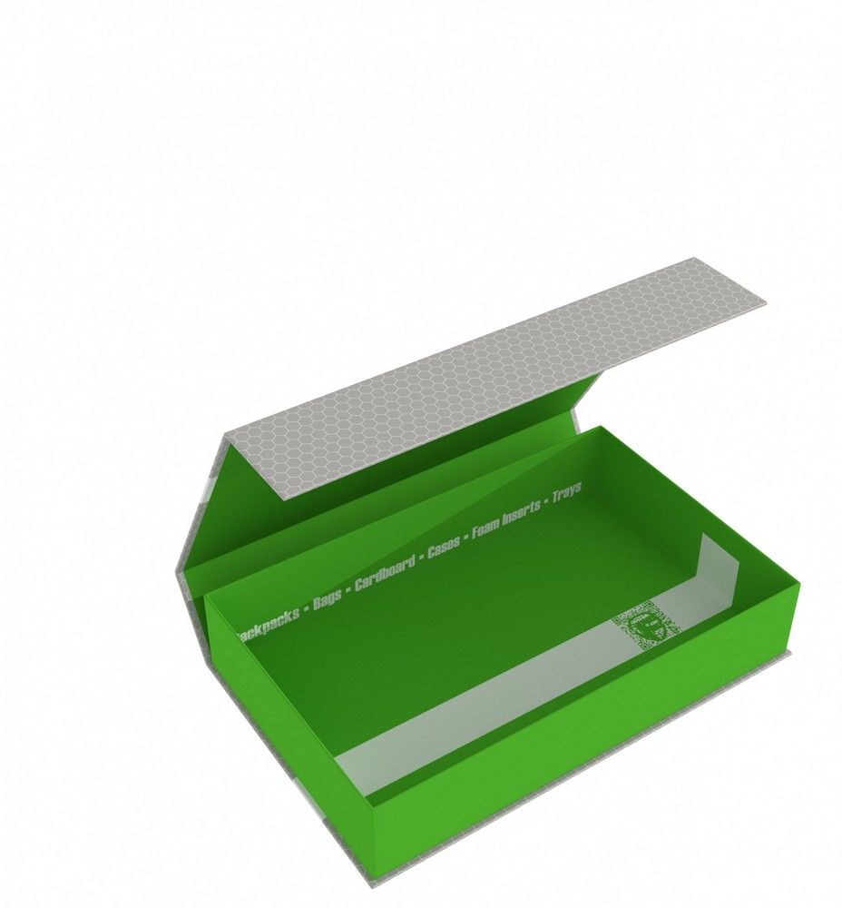 Feldherr Magnetic Box Green Half-size 55mm Empty