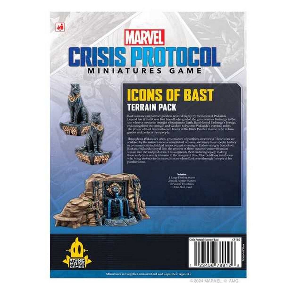 Marvel: Crisis Protocol - Icons Of Bast - Terrain Pack