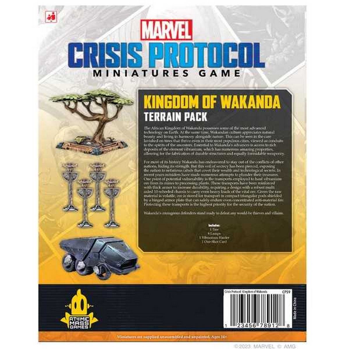Marvel: Crisis Protocol - Kingdom Of Wakanda - Terrain Pack