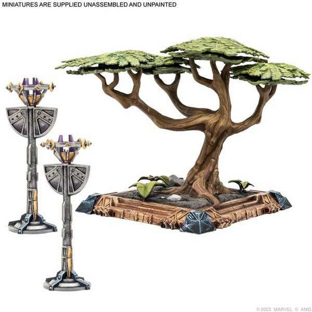 Marvel: Crisis Protocol - Kingdom Of Wakanda - Terrain Pack