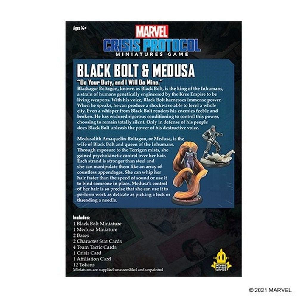 Marvel: Crisis Protocol - Black Bolt and Medusa