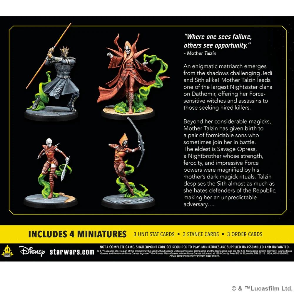 Star Wars: Shatterpoint: Witches of Dathomir Squad Pack