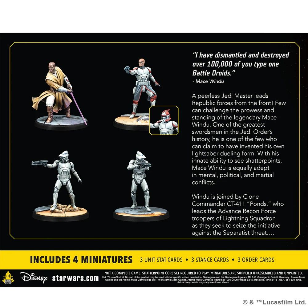 Star Wars: Shatterpoint: This Party's Over Squad Pack