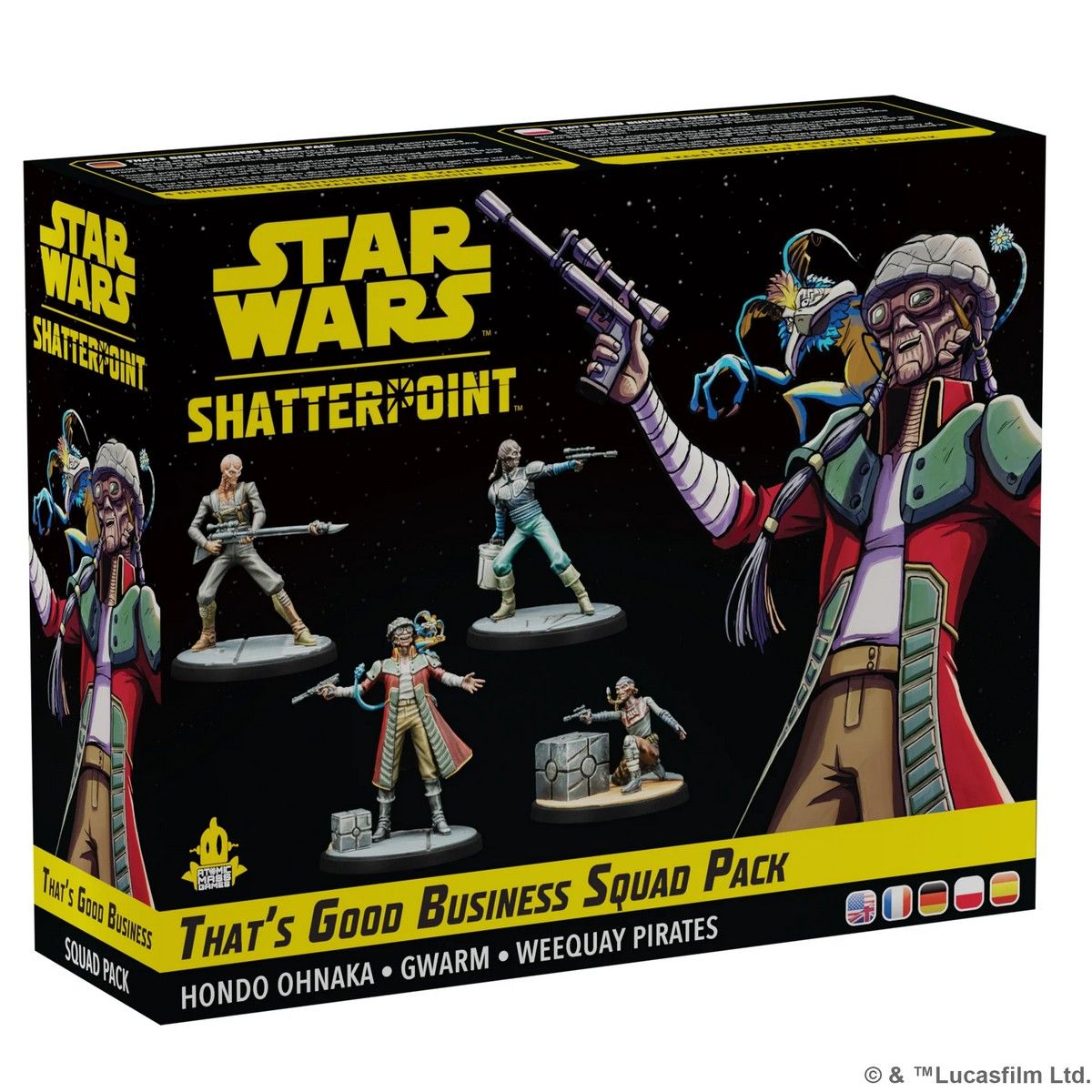 Star Wars: Shatterpoint: That's Good Business (Hondo Ohnaka Squad Pack)