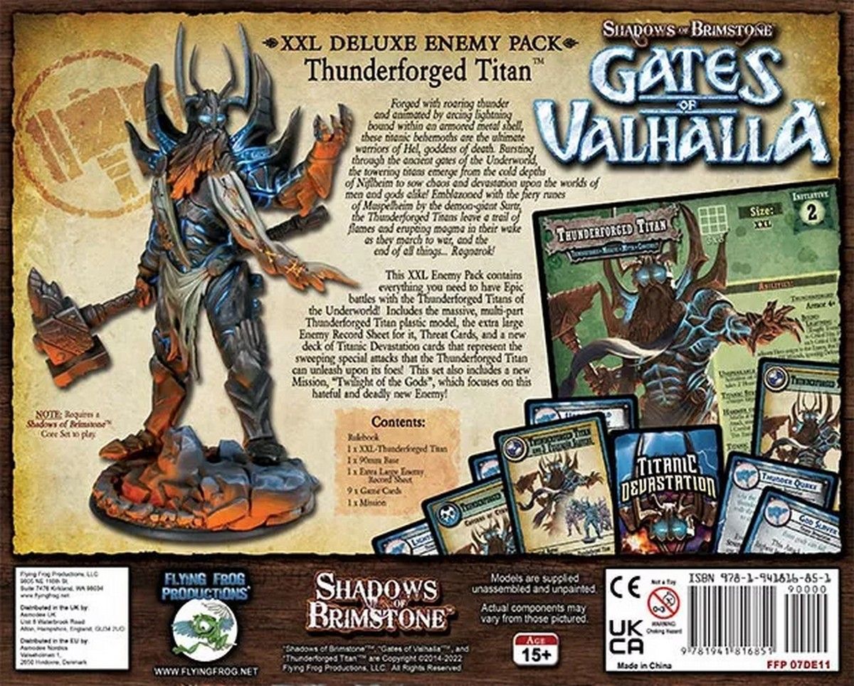 Shadows of Brimstone: Thunderforged Titan XXL Deluxe Enemy Pack