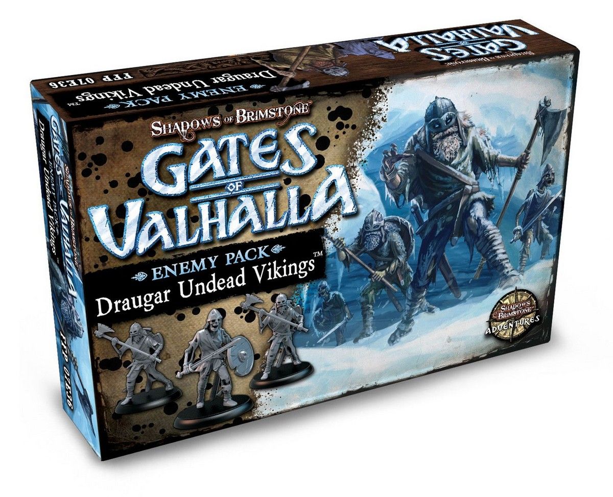 Shadows of Brimstone: Gates of Valhalla - Draugar Undead Vikings - Enemy Pack