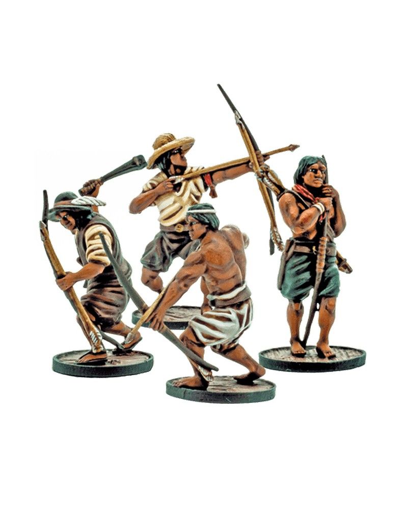 Milicianos Indios Unit - Resin