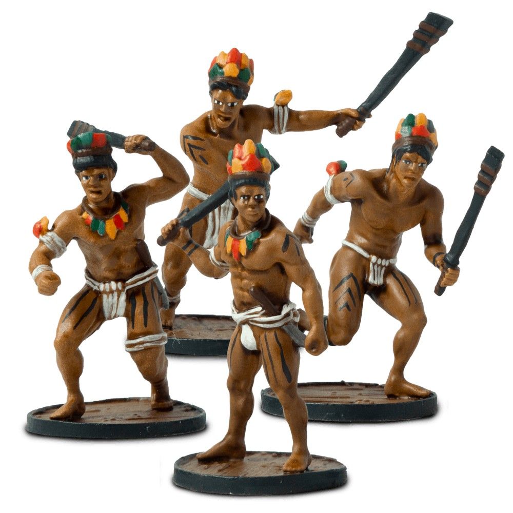 Native Warriors Unit - Resin