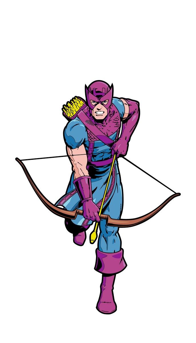 Hawkeye & Black Widow - 1491 & 1492 - FiGPiN