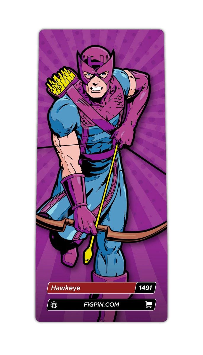 Hawkeye & Black Widow - 1491 & 1492 - FiGPiN