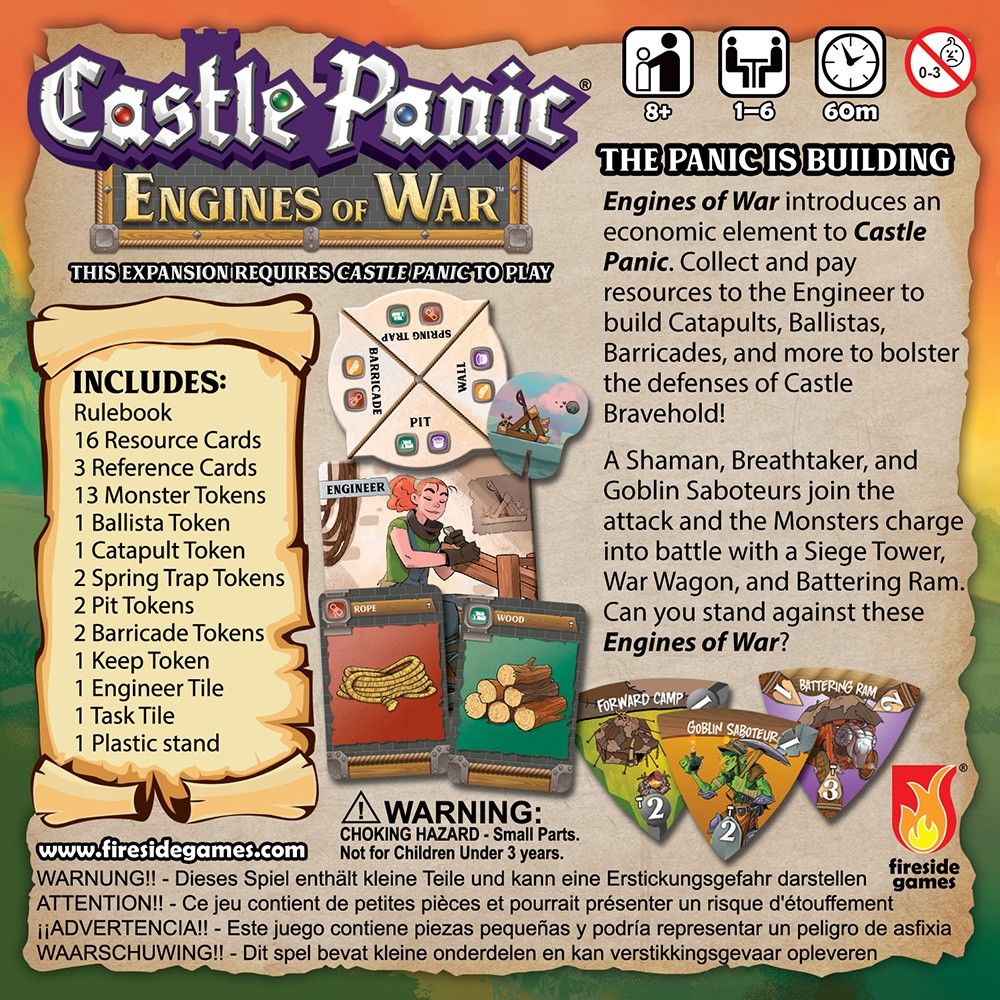 Castle Panic 2nd Edition: Engines of War