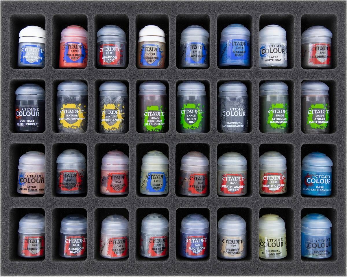 Feldherr Storage Box for 96 Citadel Paint Pots