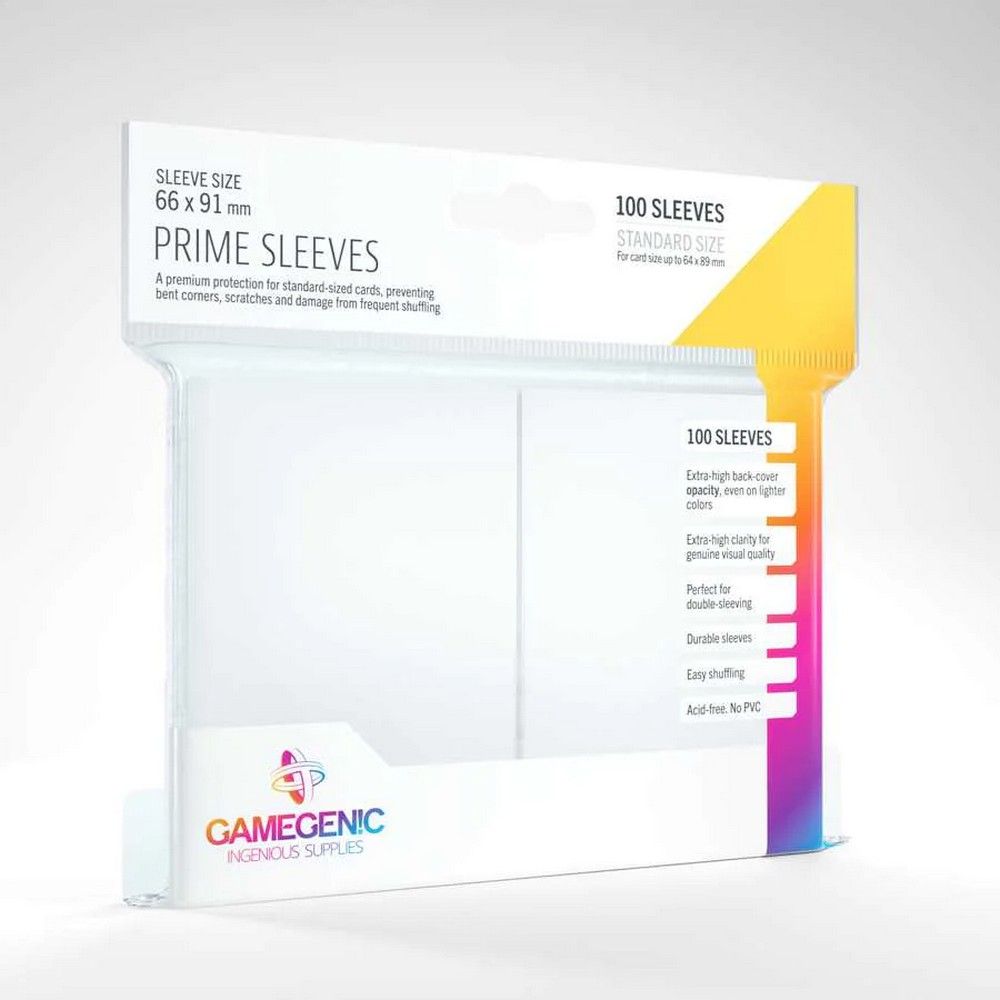 Gamegenic: Prime Sleeves - White (100)