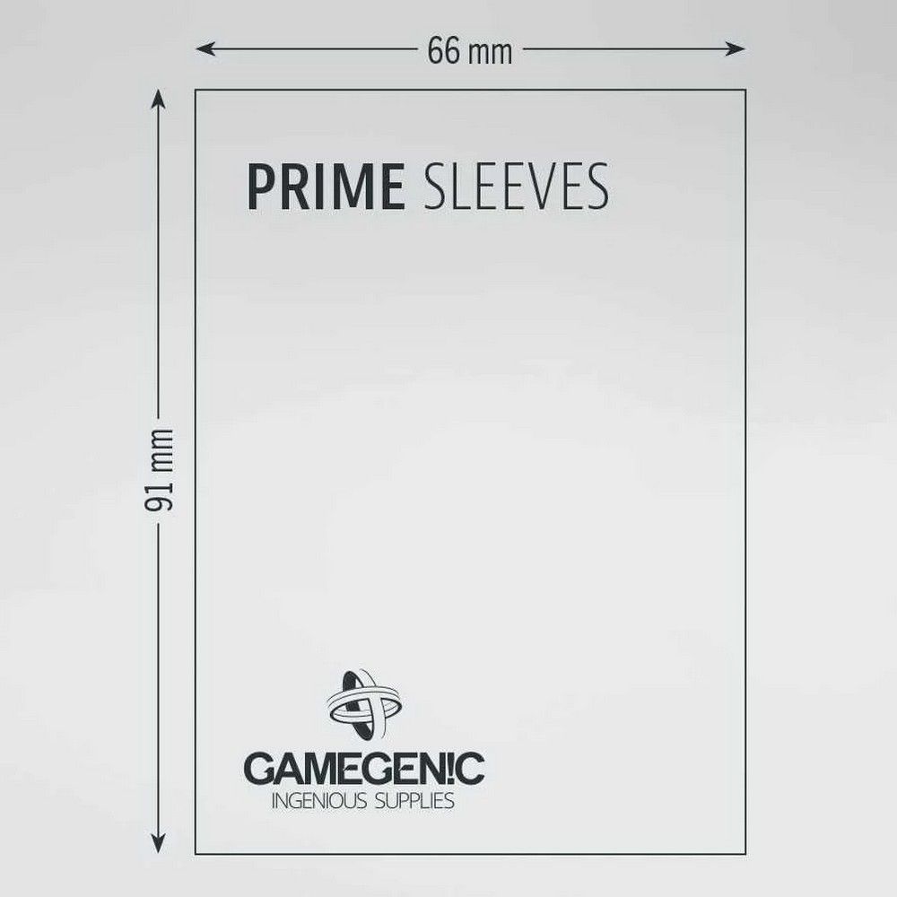 Gamegenic: Prime Sleeves - Black (100)