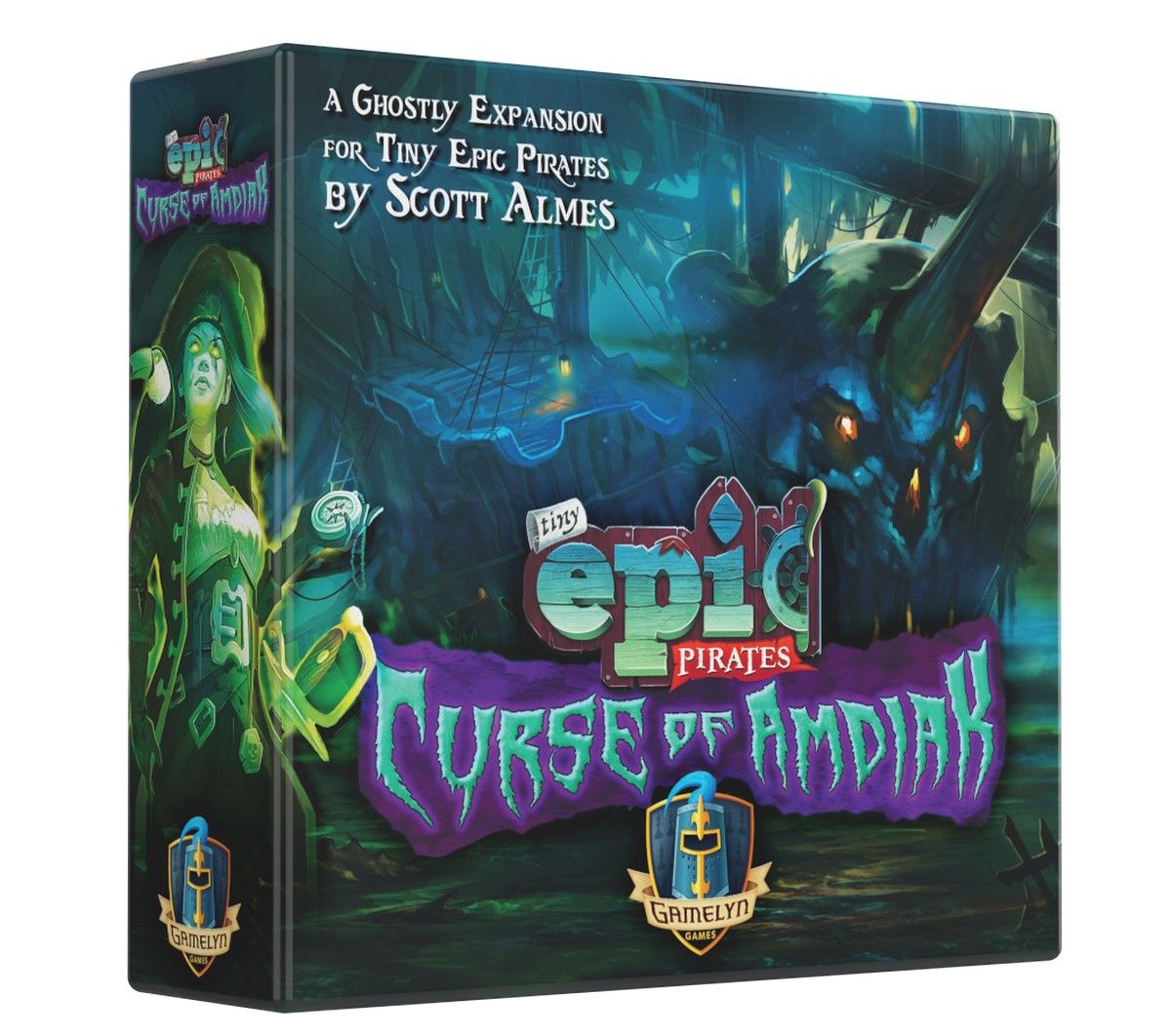 Tiny Epic Pirates: Curse of Amdiak