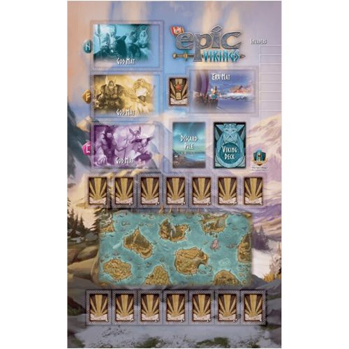 Tiny Epic Vikings Game Mat