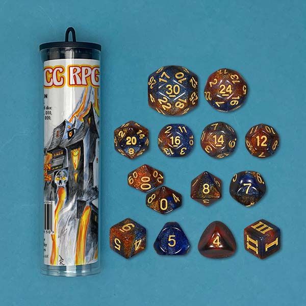 Dungeon Crawl Classics RPG: Eldritch Ruin Fragments Dice Set